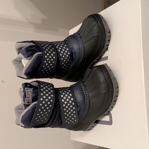 Cougar Kids Navy Blue Snow Boots